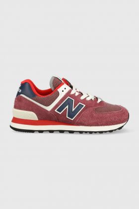 New Balance sneakers U574RX2 culoarea bordo U574RX2-RX2