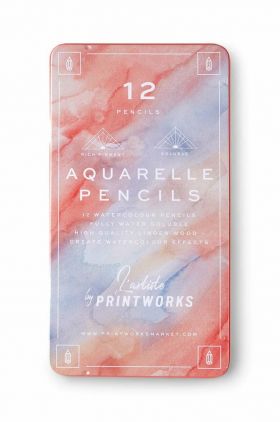 Printworks set de creioane într-o cutie Aquarelle (12-pack)