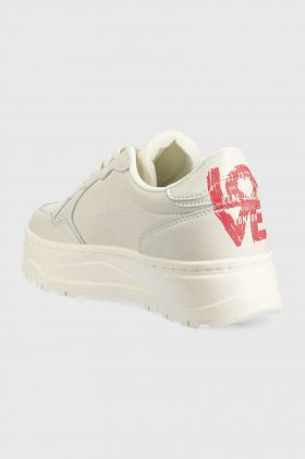 Pepe Jeans sneakers din piele KORE culoarea alb, PLS31473
