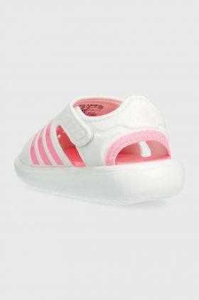 adidas sandale copii WATER SANDAL I culoarea alb