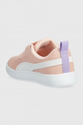 Puma sneakers pentru copii Courtflex v2 Mesh V PS culoarea roz