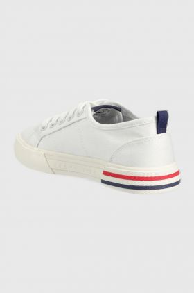 Pepe Jeans sneakers pentru copii BReady Basic culoarea alb