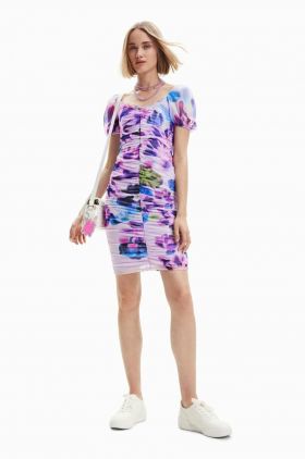 Desigual rochie mini, mulata