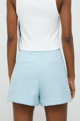 Abercrombie & Fitch pantaloni scurti femei, neted, high waist