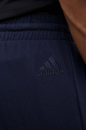 adidas pantaloni scurți de antrenament culoarea bleumarin IC0064