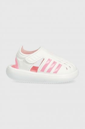 adidas sandale copii WATER SANDAL I culoarea alb