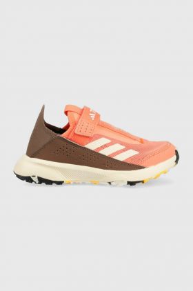 adidas TERREX sneakers pentru copii TERREX VOYAGER 21 S culoarea portocaliu