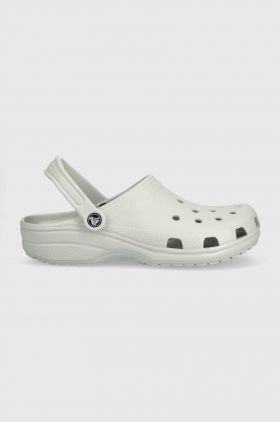 Crocs papuci Classic culoarea gri 10001