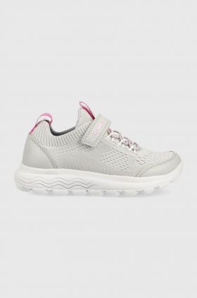 Geox sneakers pentru copii culoarea gri