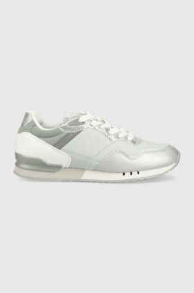Pepe Jeans sneakers LONDON culoarea argintiu, PLS31463