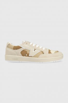 Vans sneakers Lowland CC culoarea bej, VN0A7TNLTWH1