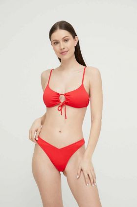 Hollister Co. bikini brazilieni culoarea rosu