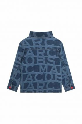 Marc Jacobs geaca de blugi pentru copii culoarea gri