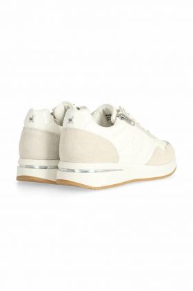 Mexx sneakers din piele Lenthe culoarea alb, MXK039401W