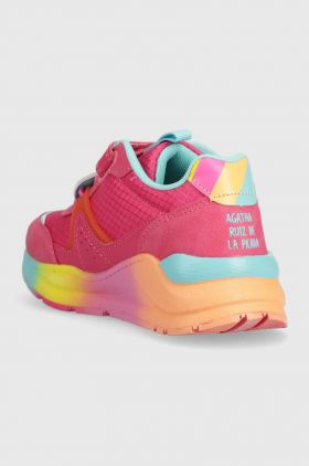 Agatha Ruiz de la Prada sneakers pentru copii culoarea roz