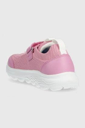 Geox sneakers pentru copii culoarea roz