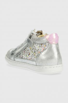 Shoo Pom sneakers pentru copii culoarea argintiu