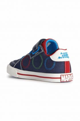 Geox sneakers pentru copii x Marvel culoarea albastru marin