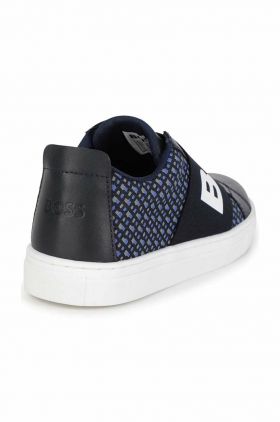 BOSS sneakers pentru copii culoarea albastru marin