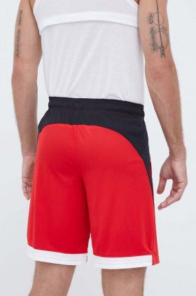 Under Armour pantaloni scurți de antrenament Baseline culoarea rosu