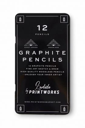 Printworks set de creioane într-o cutie Graphite 12-pack