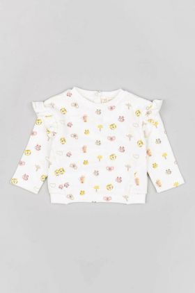 zippy longsleeve bebelusi culoarea alb