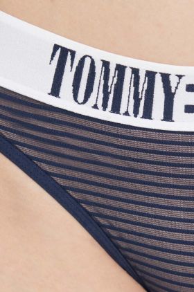 Tommy Jeans tanga culoarea albastru marin
