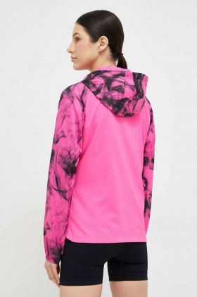 Puma windbreaker Favourite culoarea roz, de tranzitie