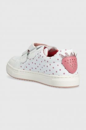 Garvalin sneakers pentru copii culoarea alb