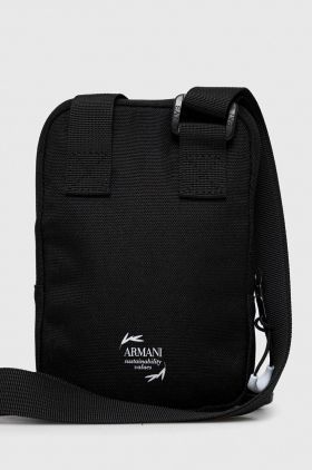 EA7 Emporio Armani borseta culoarea negru