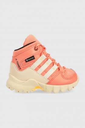 adidas TERREX pantofi copii TERREX MID GTX I culoarea portocaliu