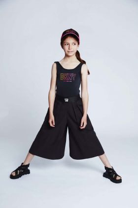 Dkny costum de baie dintr-o bucată pentru copii culoarea negru