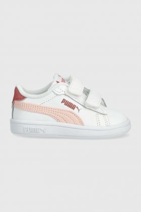 Puma sneakers pentru copii Puma Smash 3.0 L V Inf culoarea alb