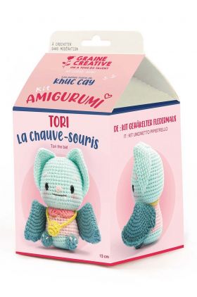 Graine Creative trusa de crosetat Kit AMigurami Chauve-Souris