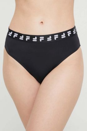 Fila costum de baie din două piese Salinas culoarea negru, cupa moale