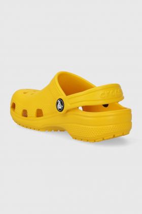 Crocs slapi copii culoarea galben