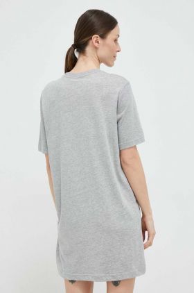 Reebok rochie culoarea gri, mini, oversize