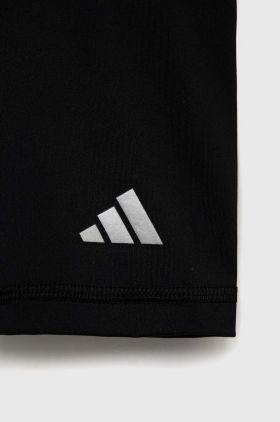 adidas Performance pantaloni scurti copii TF SHRT culoarea negru, neted