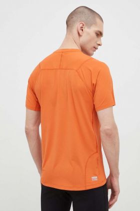 Puma tricou de alergare Seasons culoarea portocaliu, neted