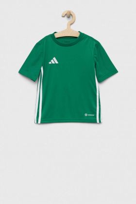 adidas Performance tricou copii TABELA 23 JSY culoarea verde, modelator