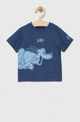 GAP tricou de bumbac pentru copii x Disney cu imprimeu