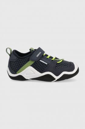 Geox sneakers pentru copii culoarea albastru marin