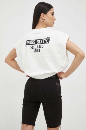 Miss Sixty top femei, culoarea alb