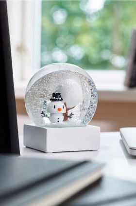 Hoptimist minge decorativă Snowman Snow Globe L