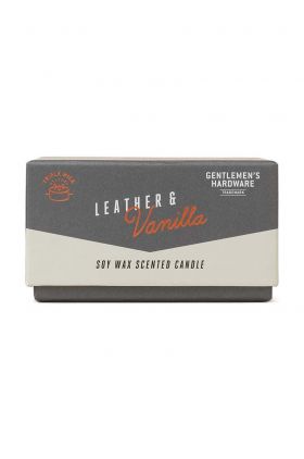 Gentelmen's Hardware lumanare parfumata de soia Leather & Vanilla 198 g