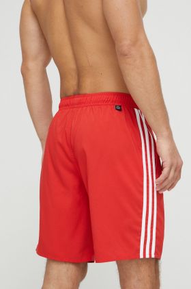 adidas Performance pantaloni scurti de baie culoarea rosu