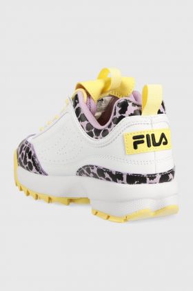 Fila sneakers pentru copii FFK0115 DISRUPTOR F culoarea alb