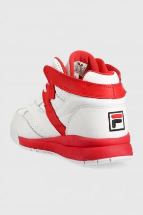 Fila sneakers din piele M-SQUAD culoarea rosu