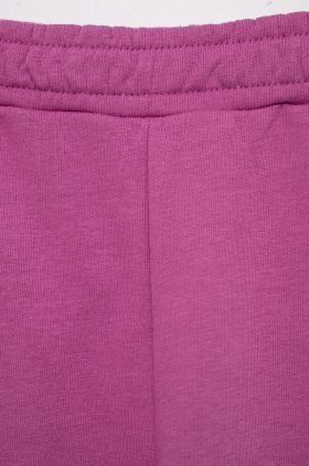 Fila pantaloni de trening pentru copii culoarea violet, neted