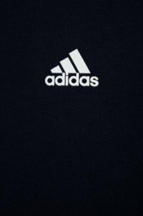 adidas tricou de bumbac pentru copii G 3S BF culoarea albastru marin